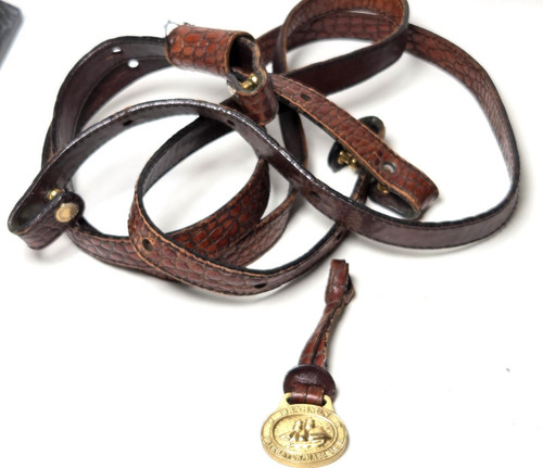 Brahmin brown croc strap - brahmin,